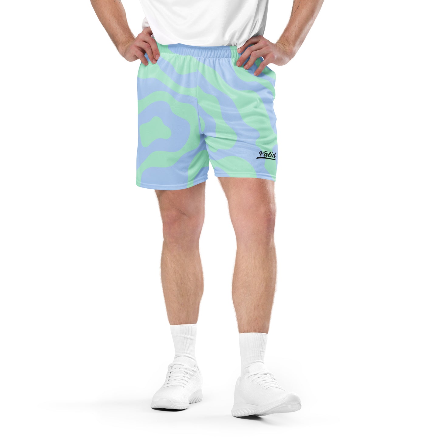 Mesh Shorts - Purple Wave