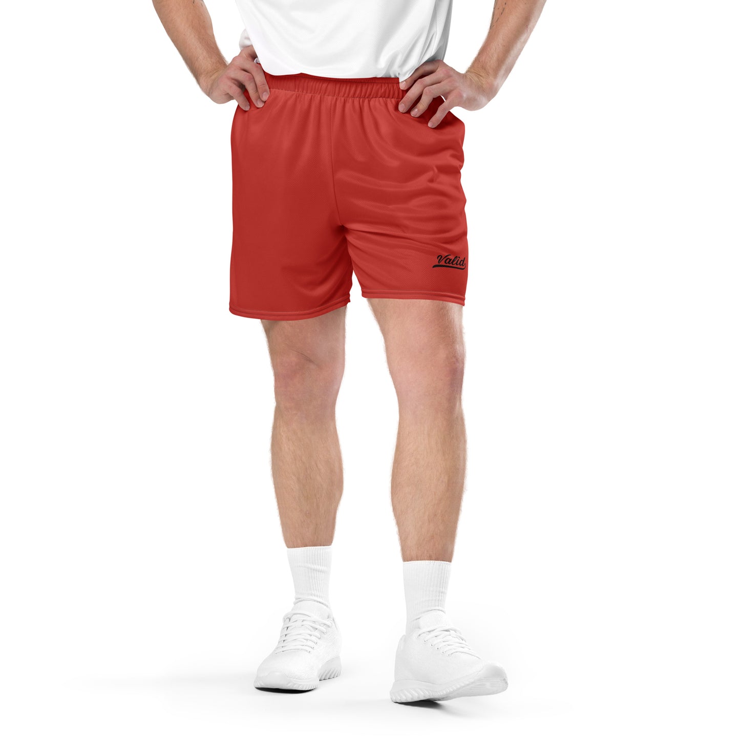 Mesh Shorts - Crimson