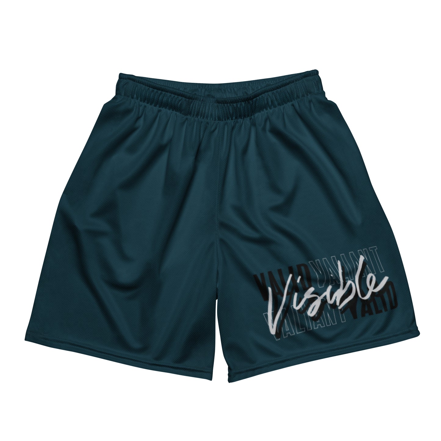 Visible Mesh Shorts - Teal