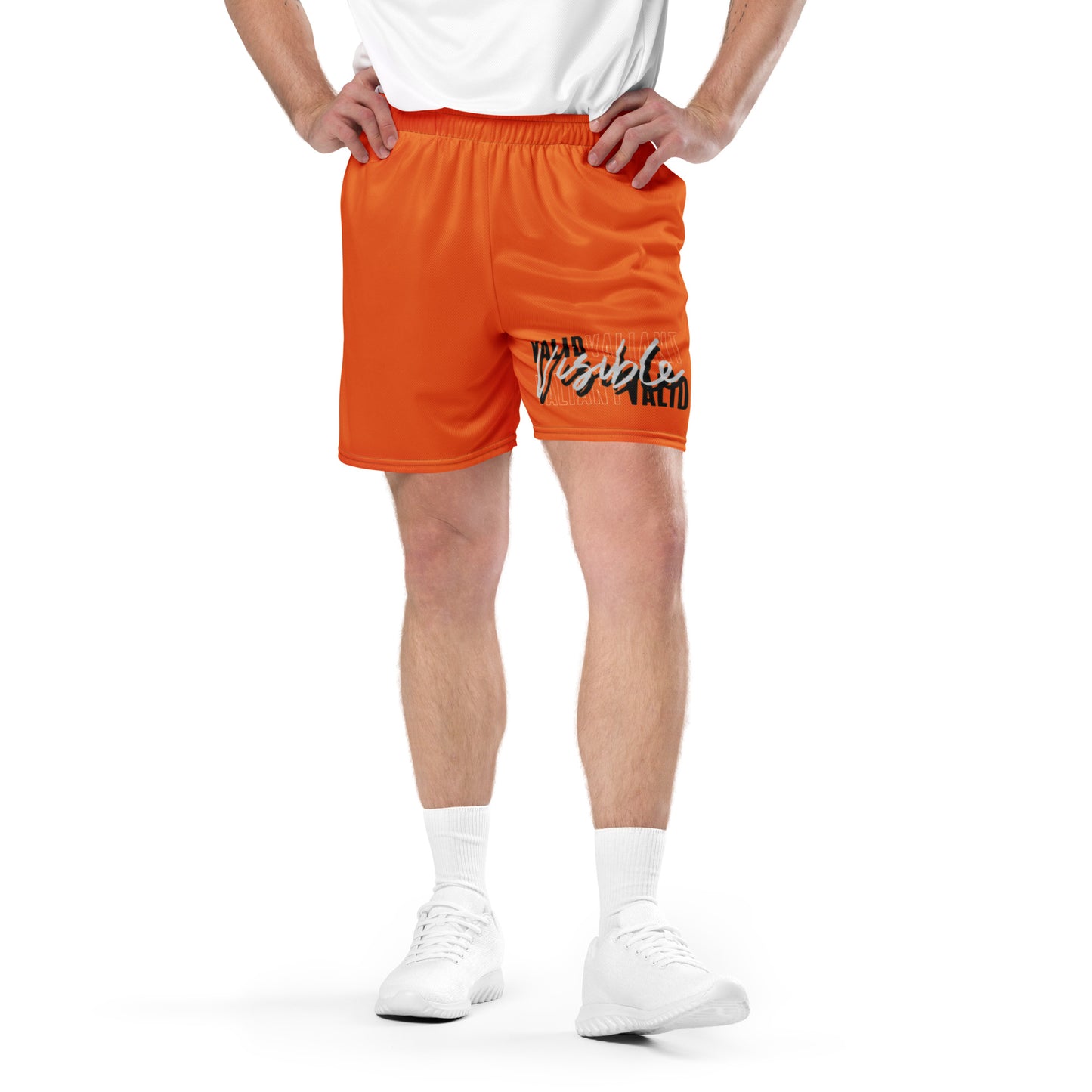 Visible Mesh Shorts - Tang