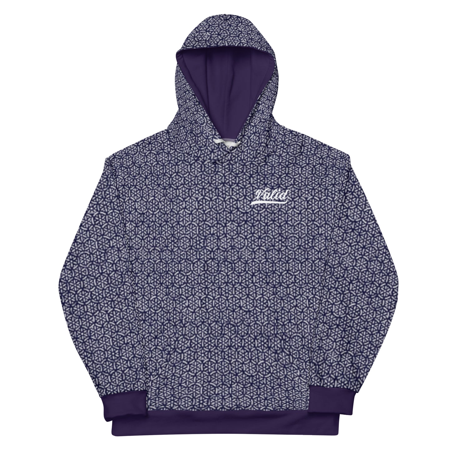Purple Paisley Hoodie