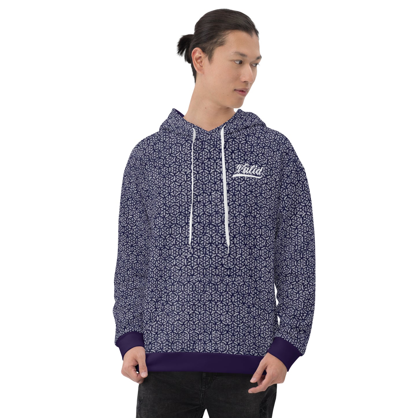 Purple Paisley Hoodie