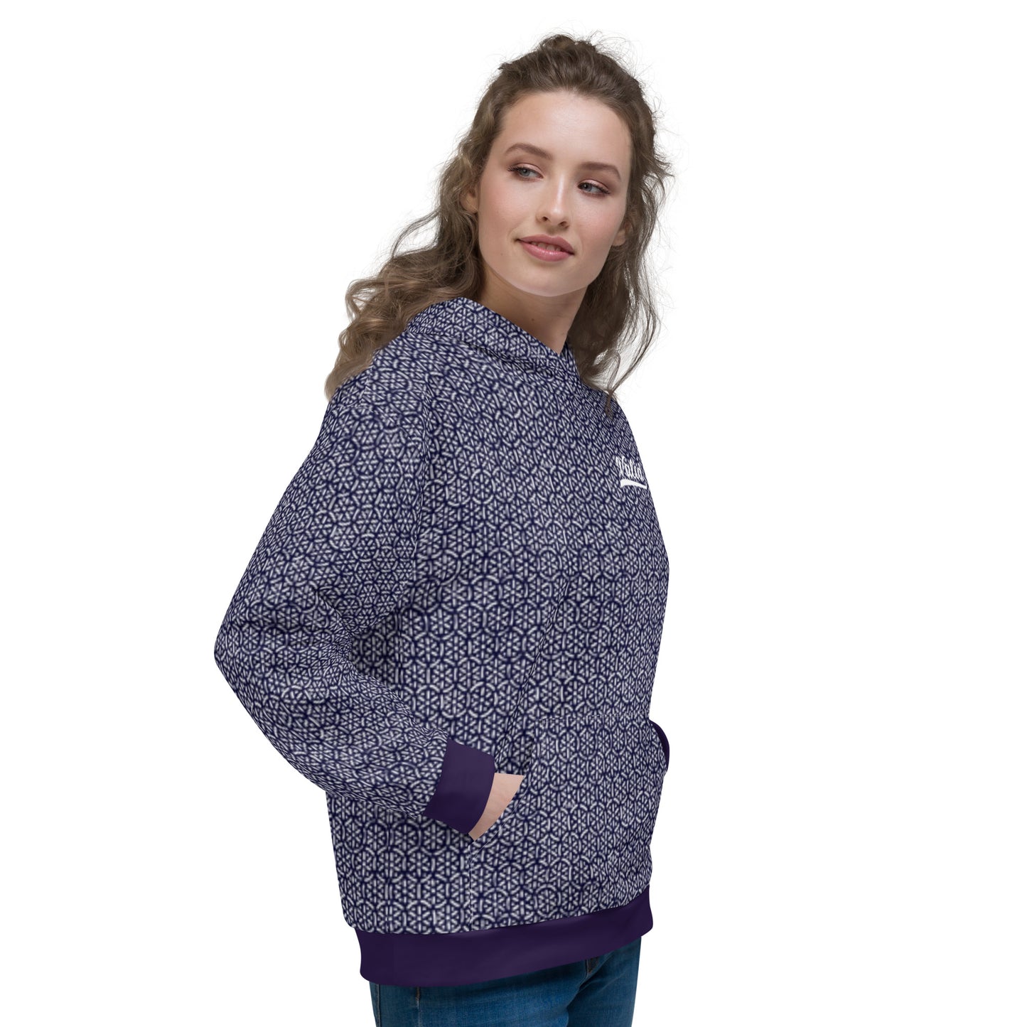 Purple Paisley Hoodie