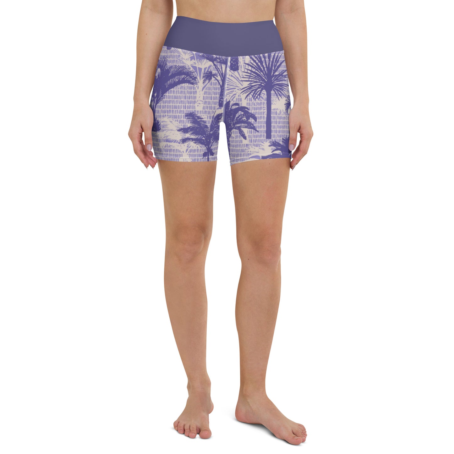 Yoga Shorts - Palm