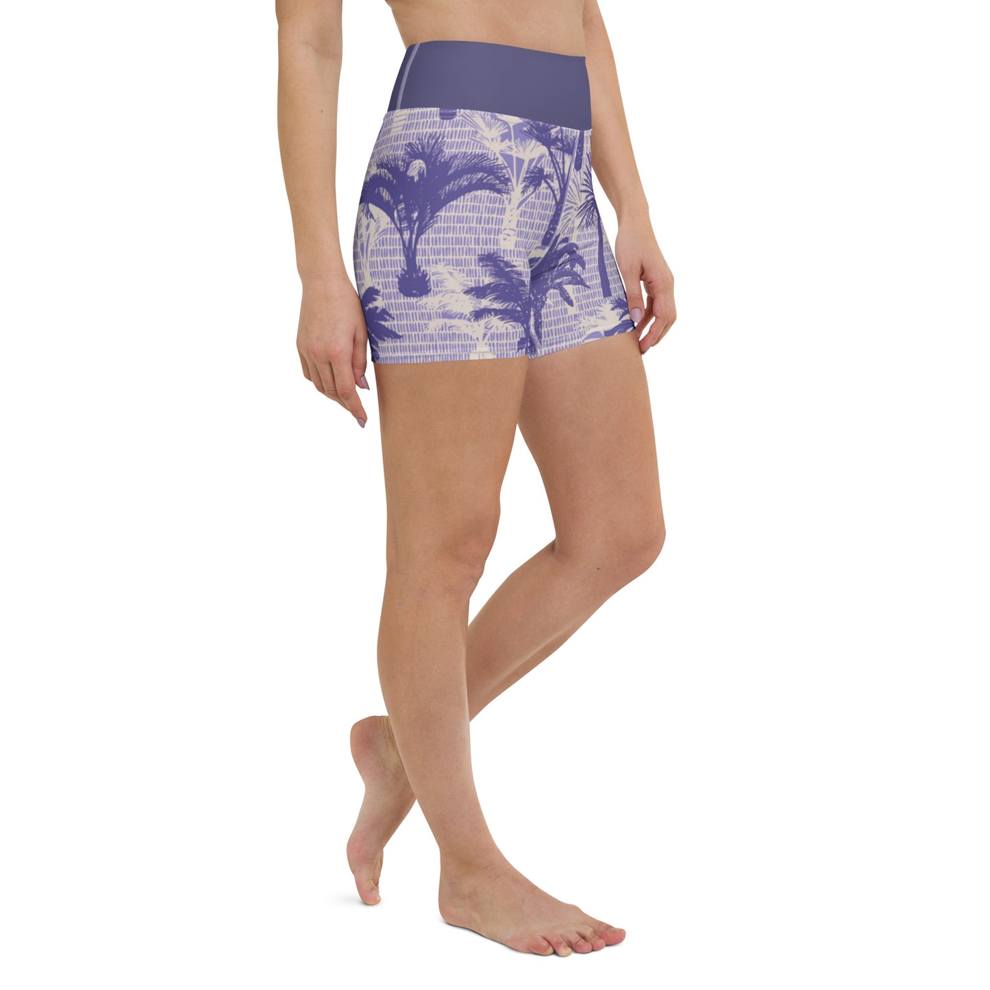 Yoga Shorts - Palm