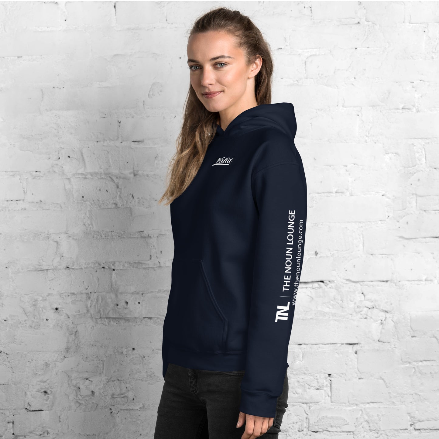 Branded Hoodie - Navy