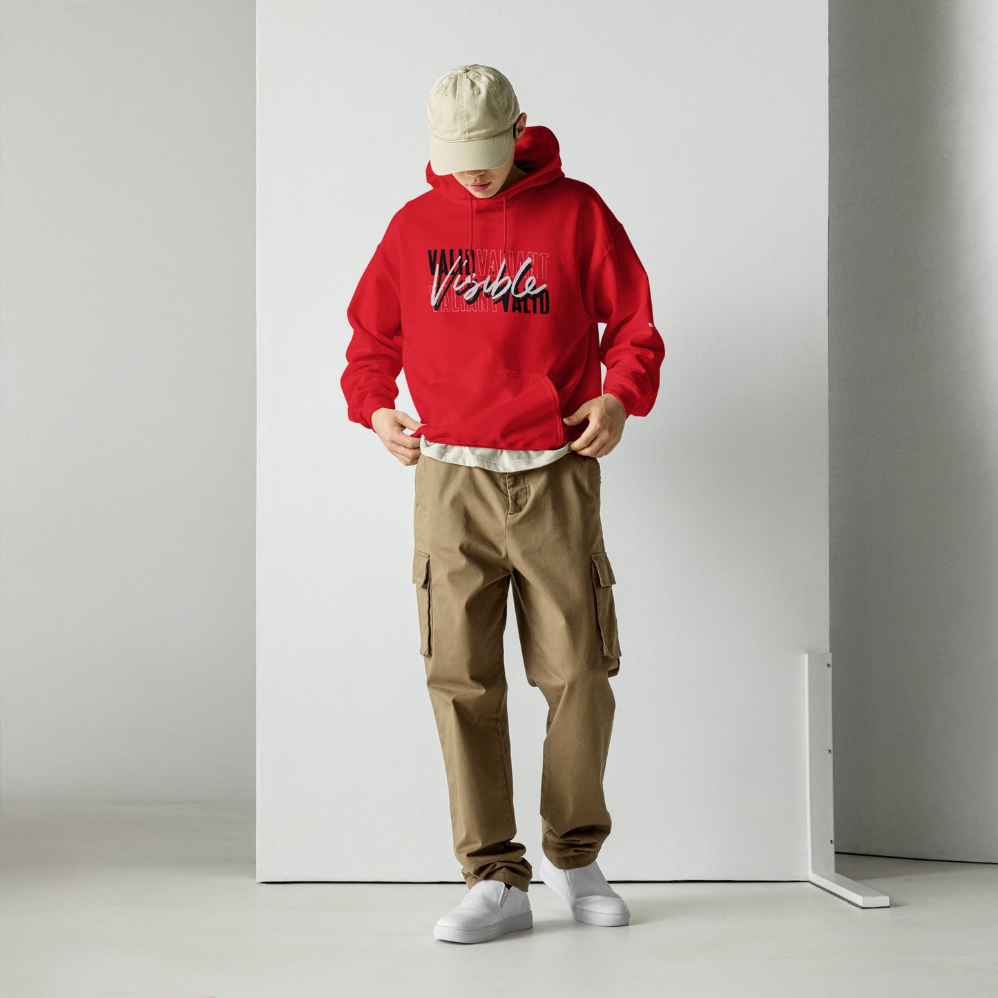 Visible Hoodie - Red