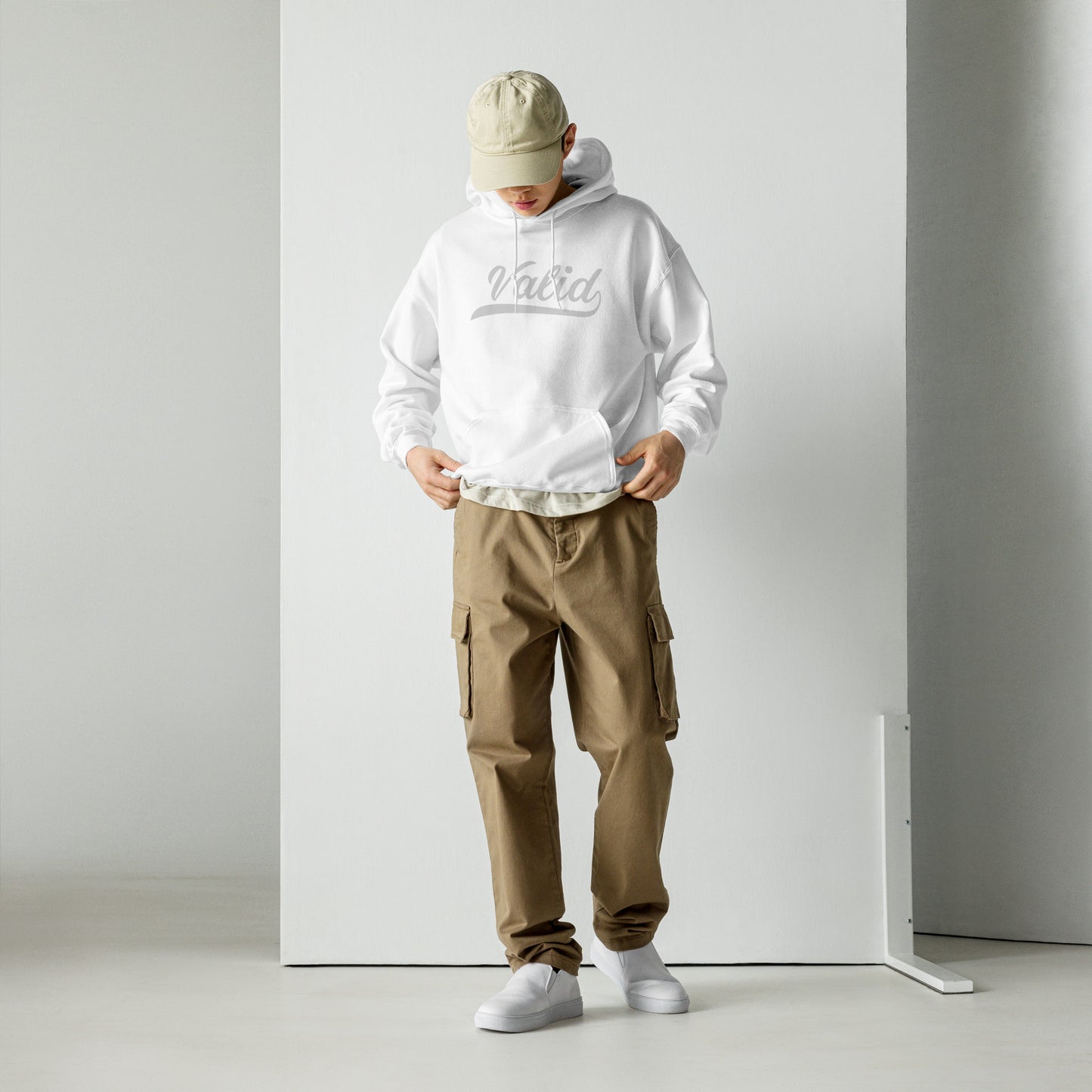 Valid Hoodie - White