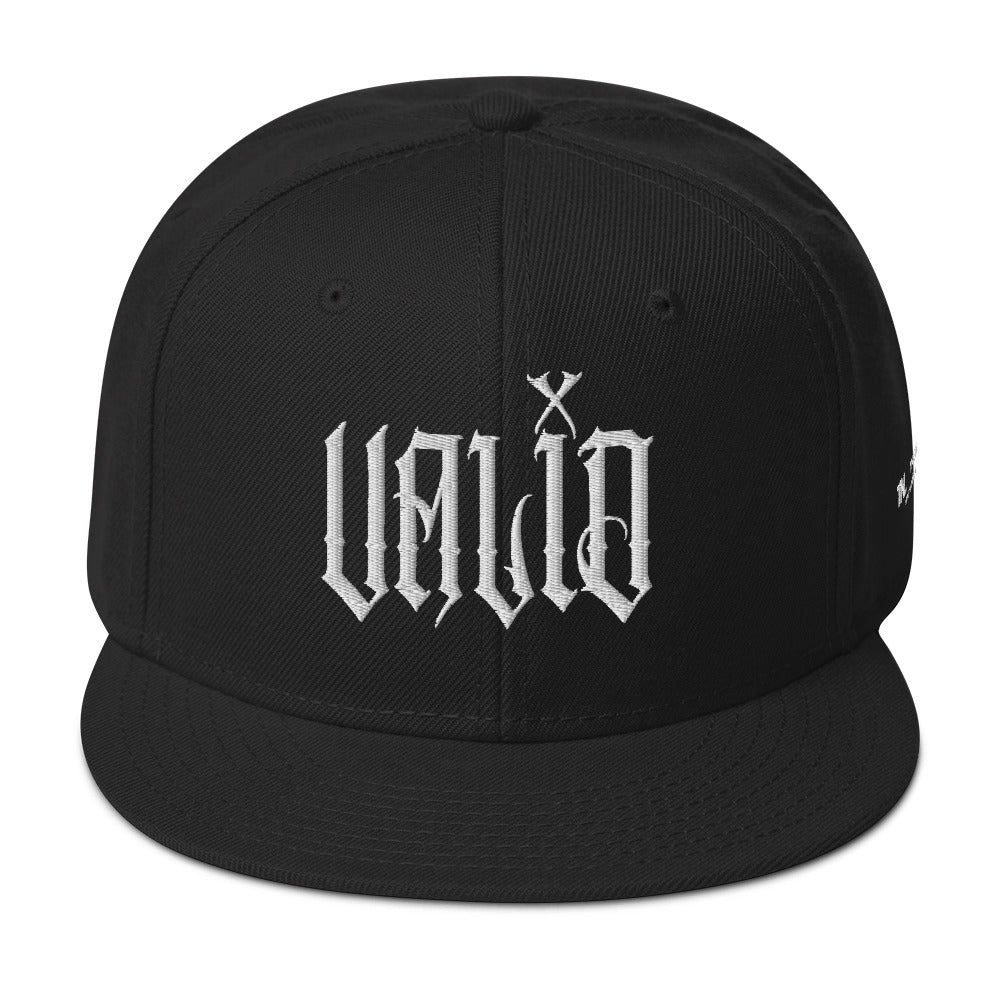 Snapback - Valid Black Letter