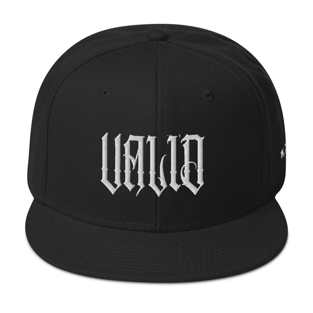 Snapback - Valid Black Letter