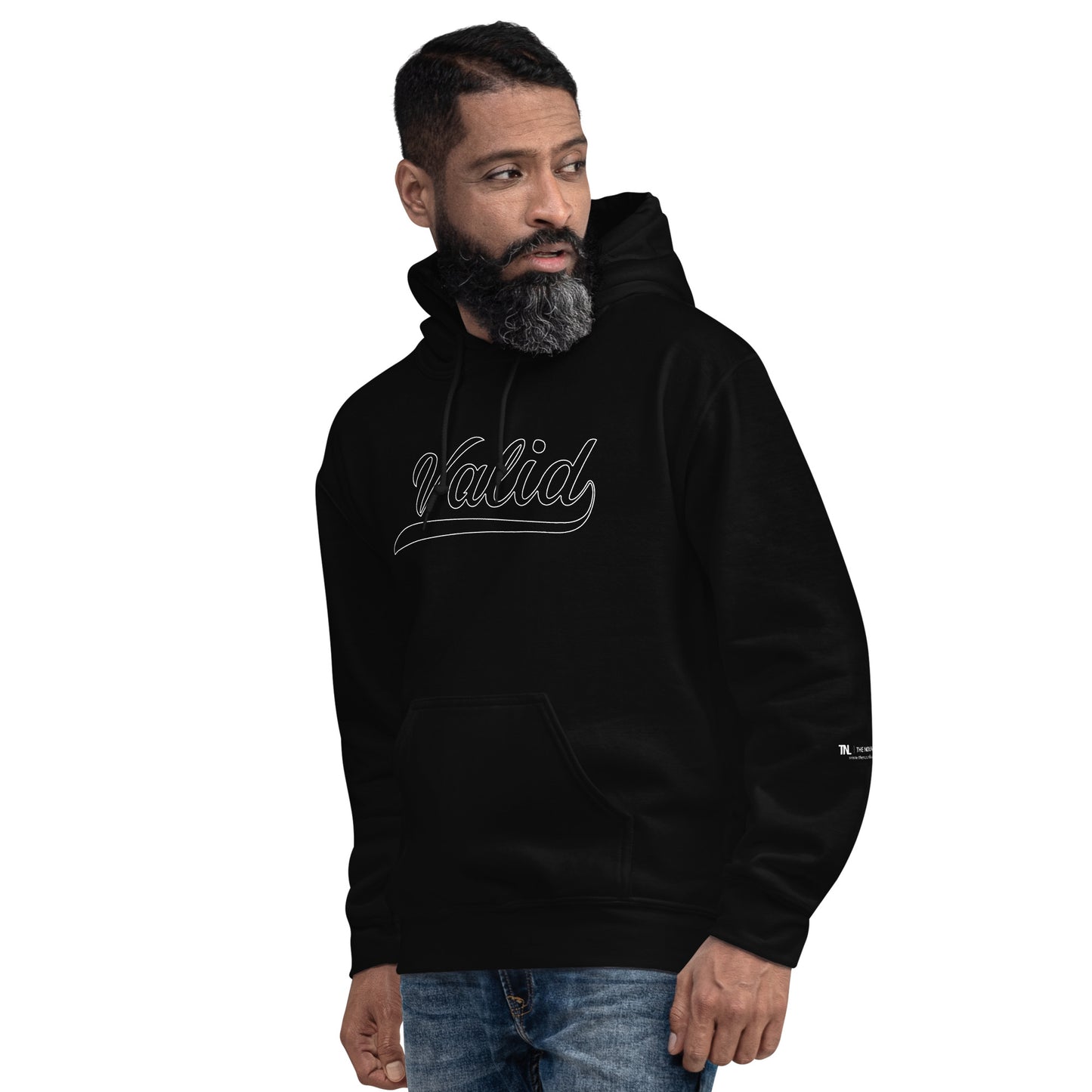 Valid Hoodie - Black Outline